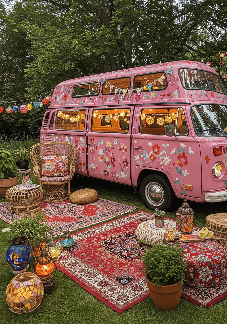 The Bohemian Style Road Home Touring My Hippie Camper (10)