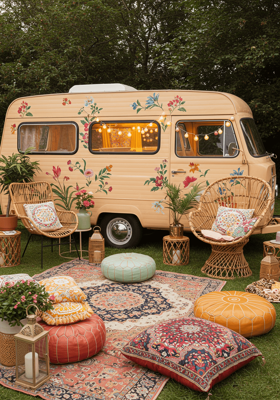 The Bohemian Style Road Home Touring My Hippie Camper (18)