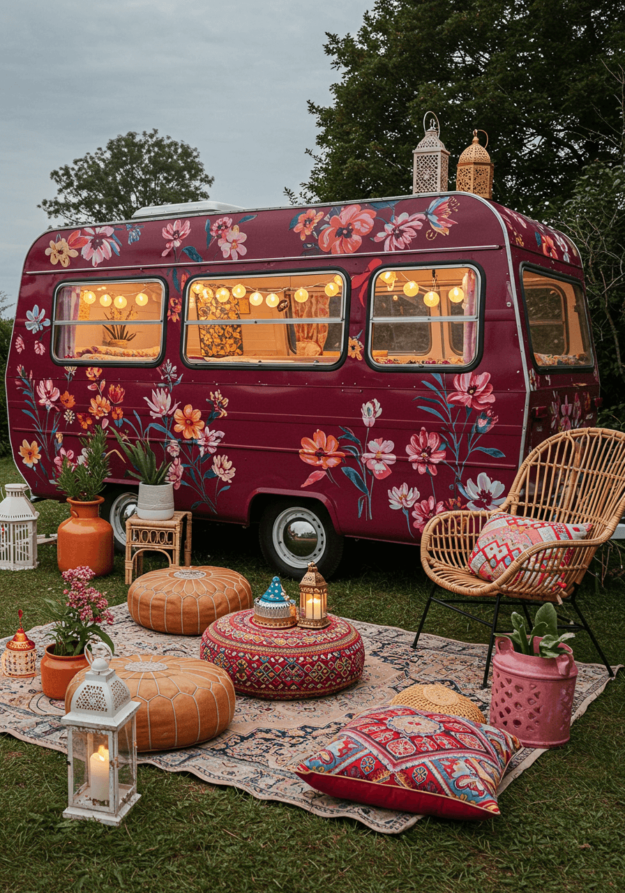 The Bohemian Style Road Home Touring My Hippie Camper (3)