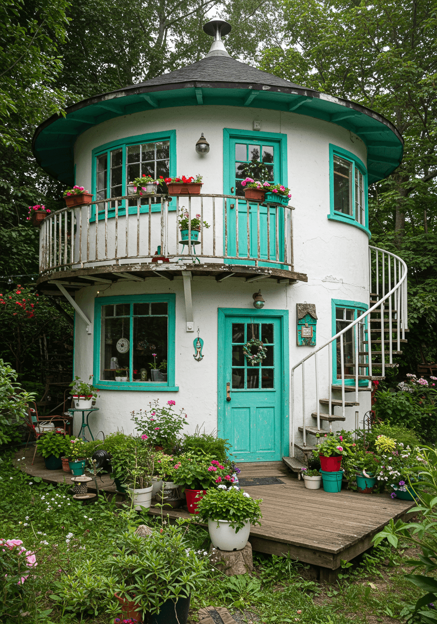 Boho Dreams Built Round A Whimsical Home Full of Color & Soul (13)