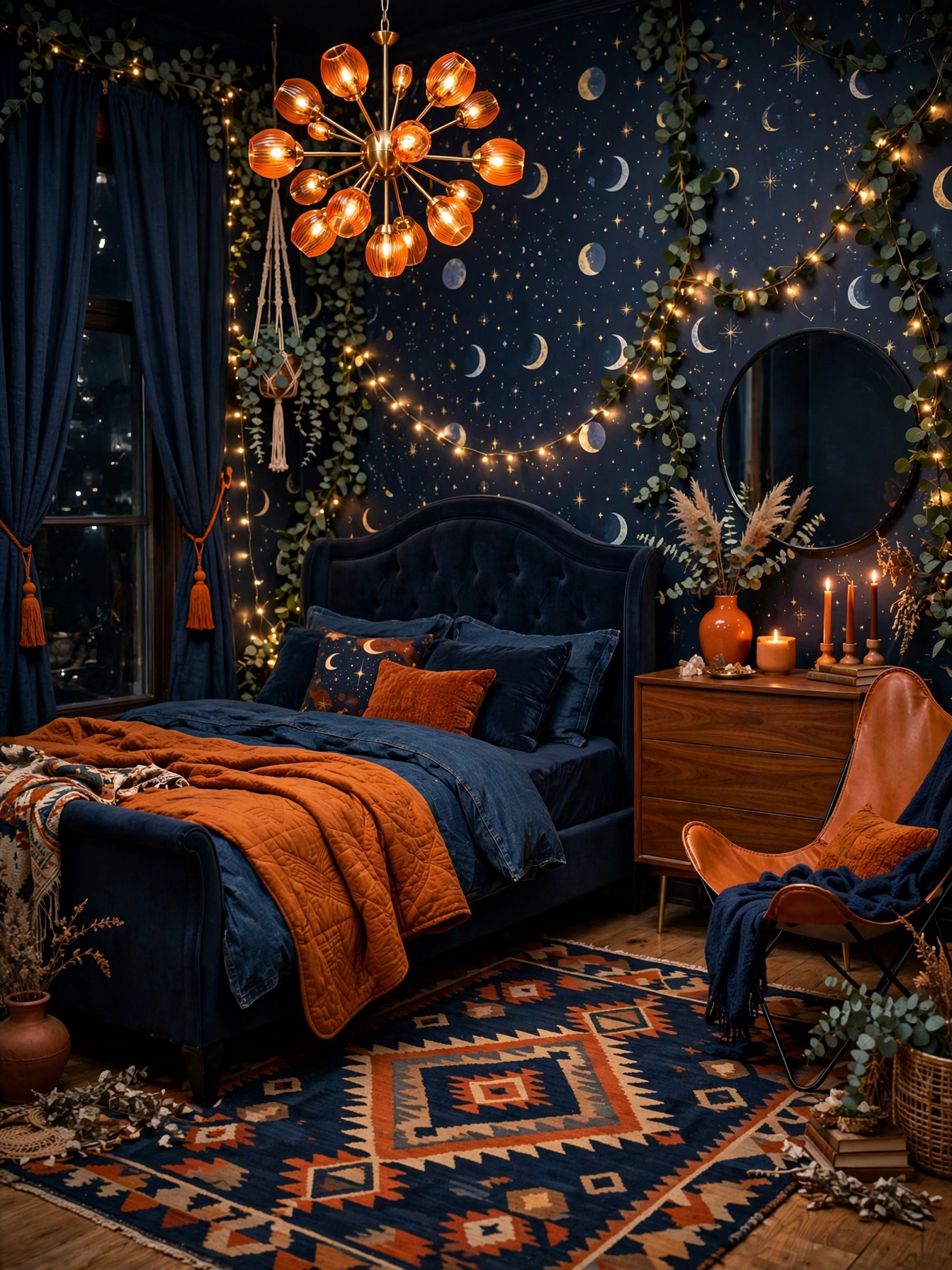 Colorful Boho Bedrooms For A Cozy Home (11)