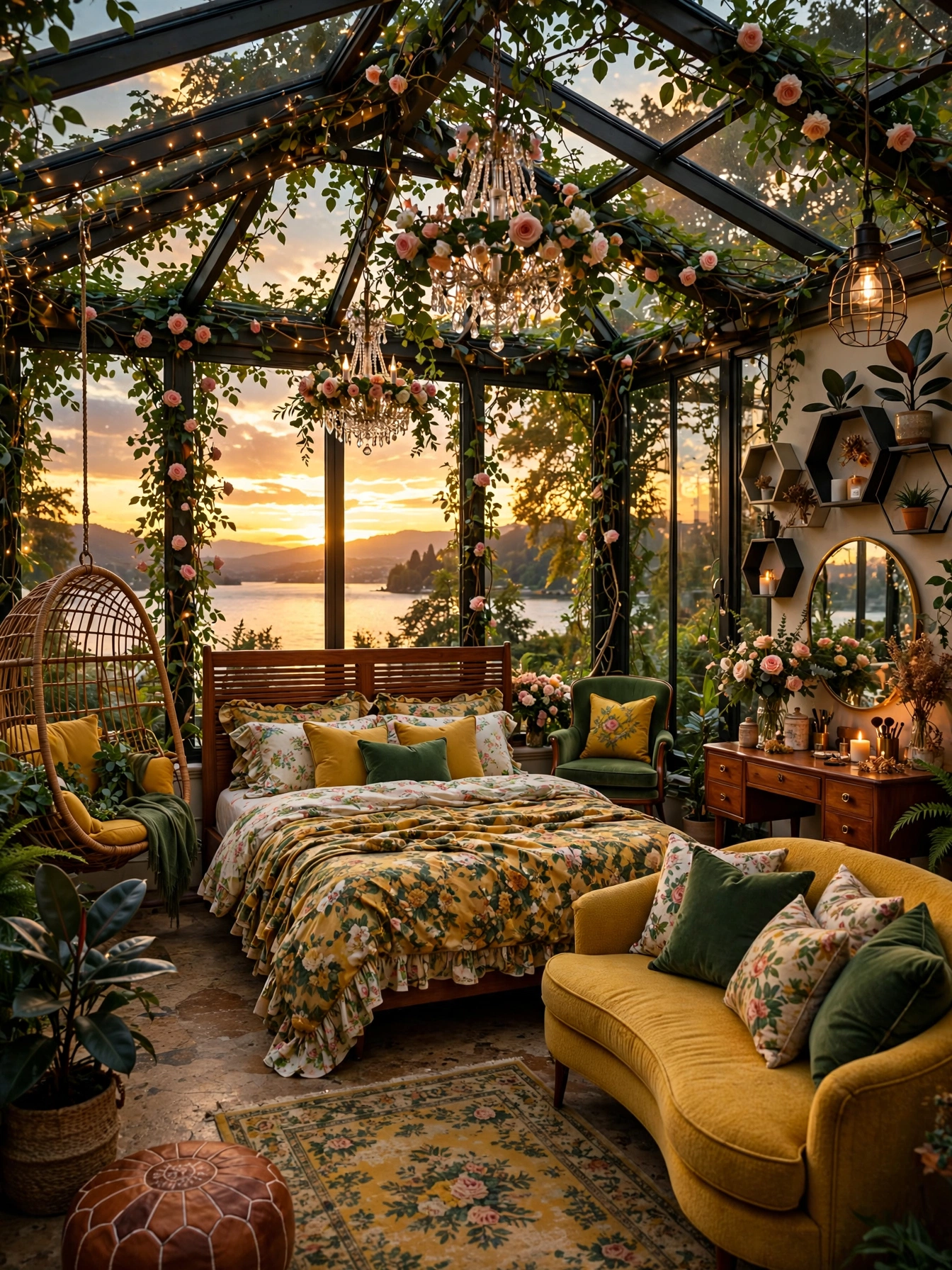 Colorful Boho Bedrooms For A Cozy Home (12)
