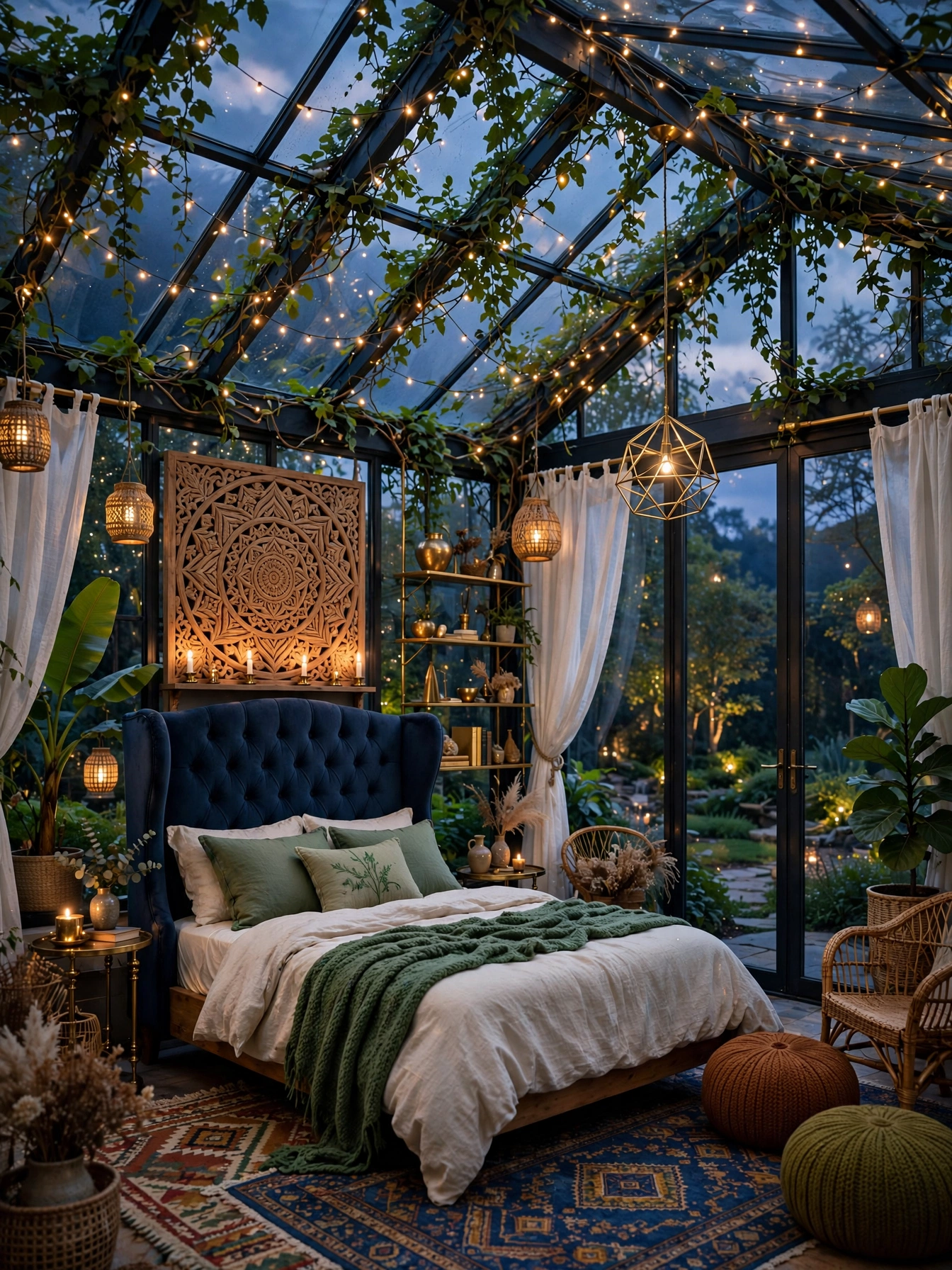 Colorful Boho Bedrooms For A Cozy Home (14)