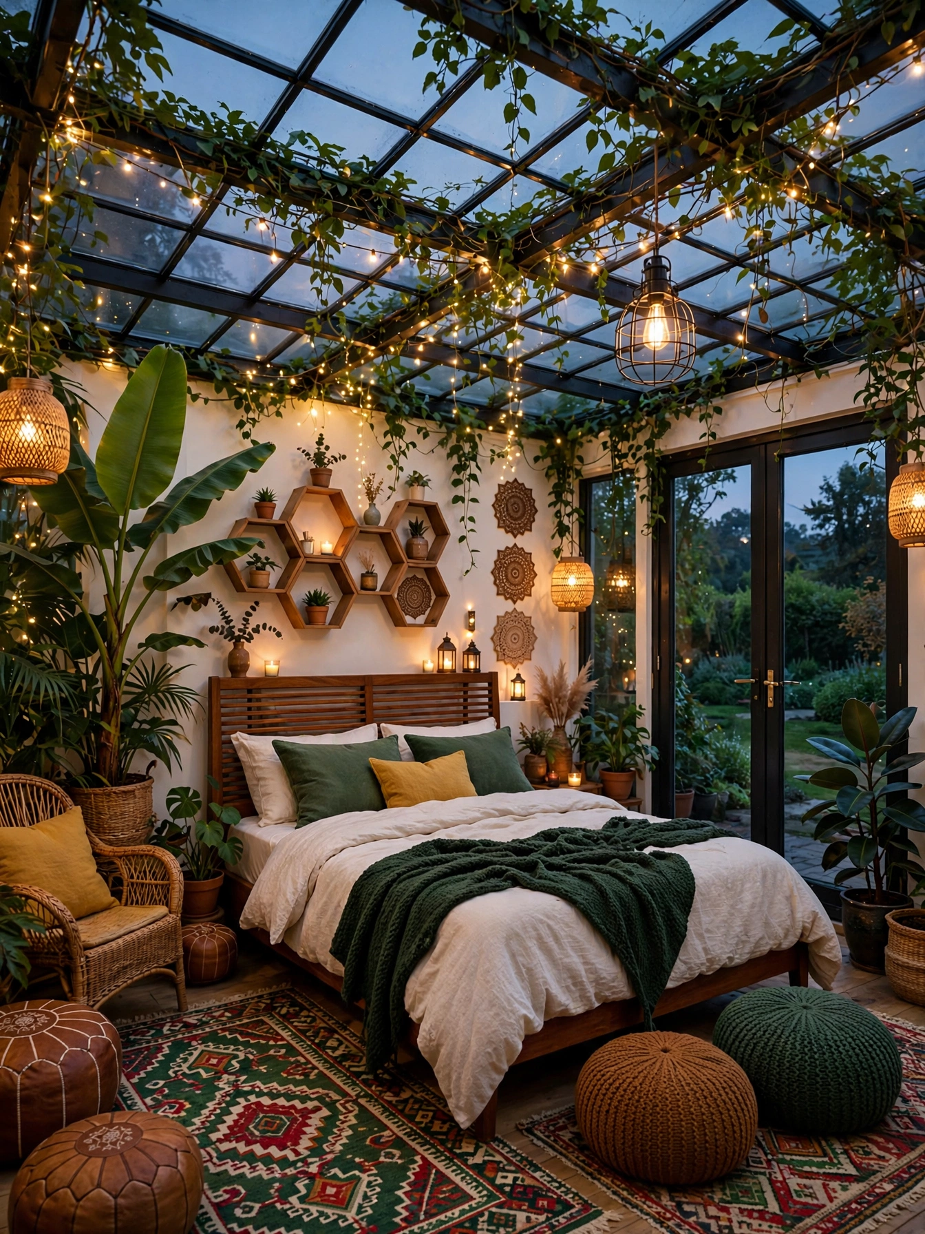 Colorful Boho Bedrooms For A Cozy Home (15)
