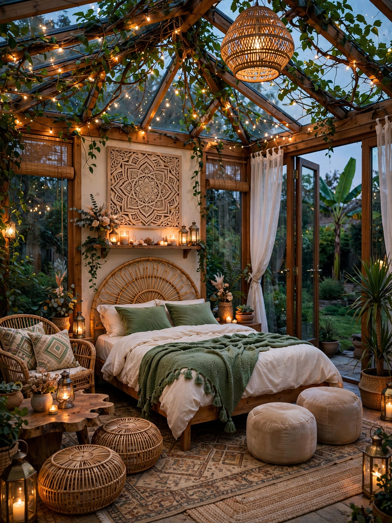 Colorful Boho Bedrooms For A Cozy Home (16)