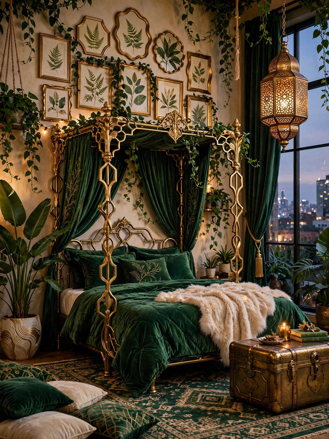 Colorful Boho Bedrooms For A Cozy Home (19)