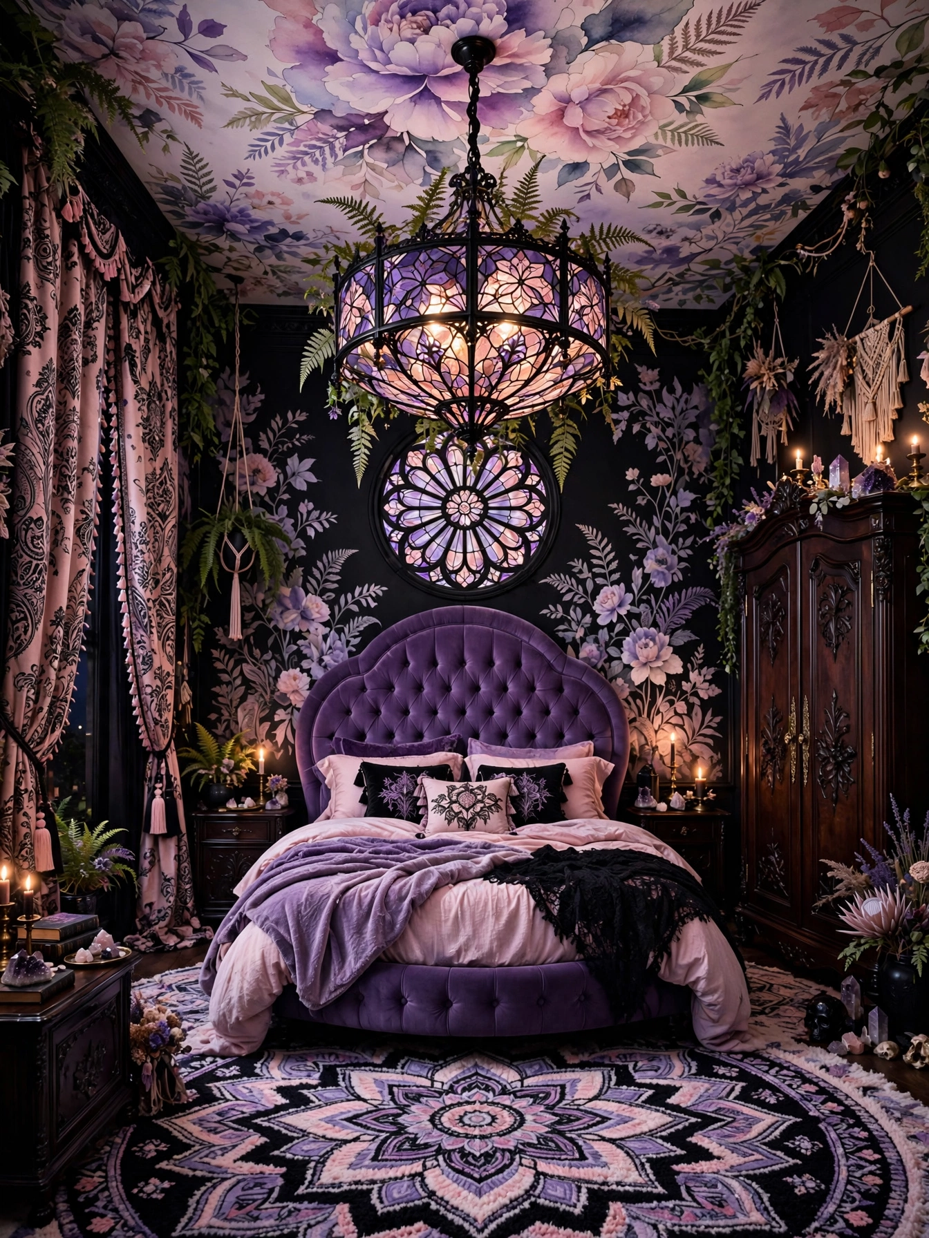 Colorful Boho Bedrooms For A Cozy Home (23)