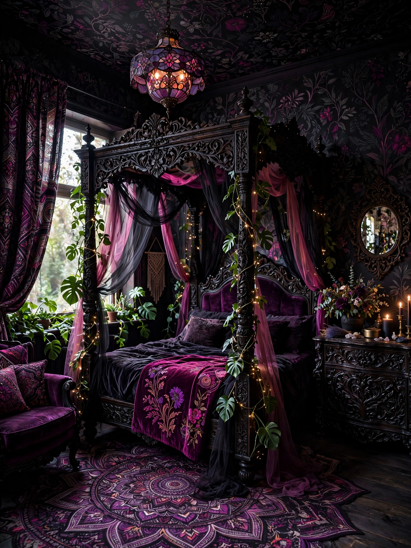 Colorful Boho Bedrooms For A Cozy Home (28)
