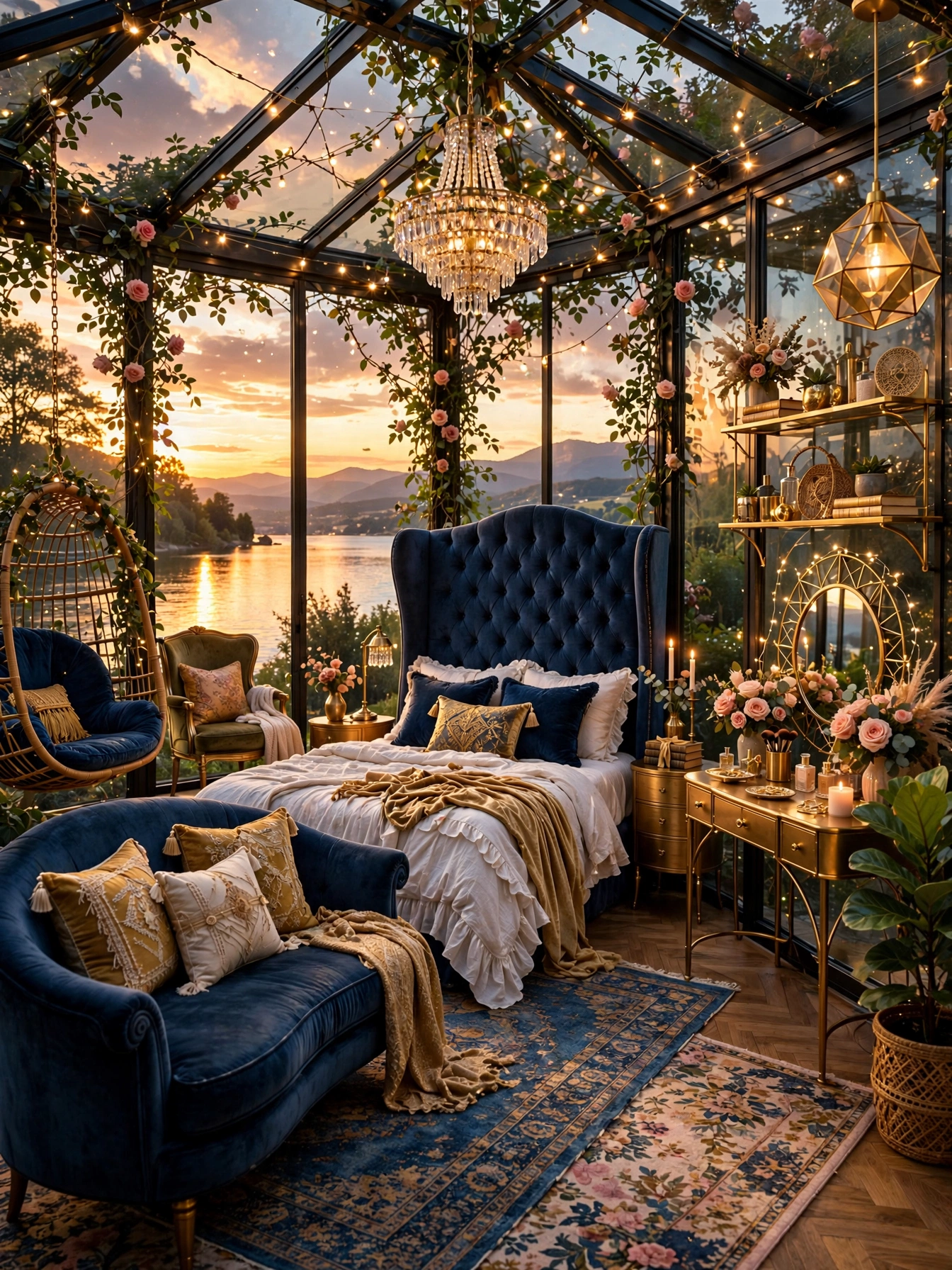 Colorful Boho Bedrooms For A Cozy Home (32)