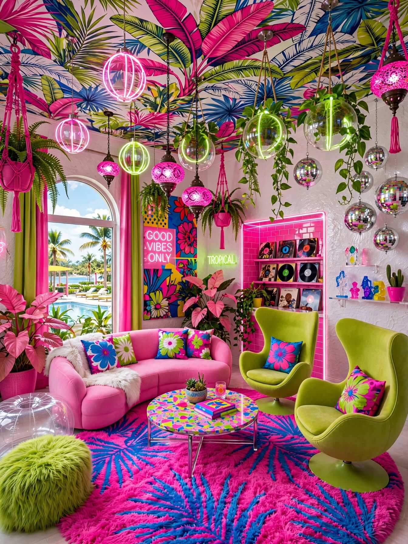Bohemian Living Room Ideas for a Cozy, Colorful Home (23)