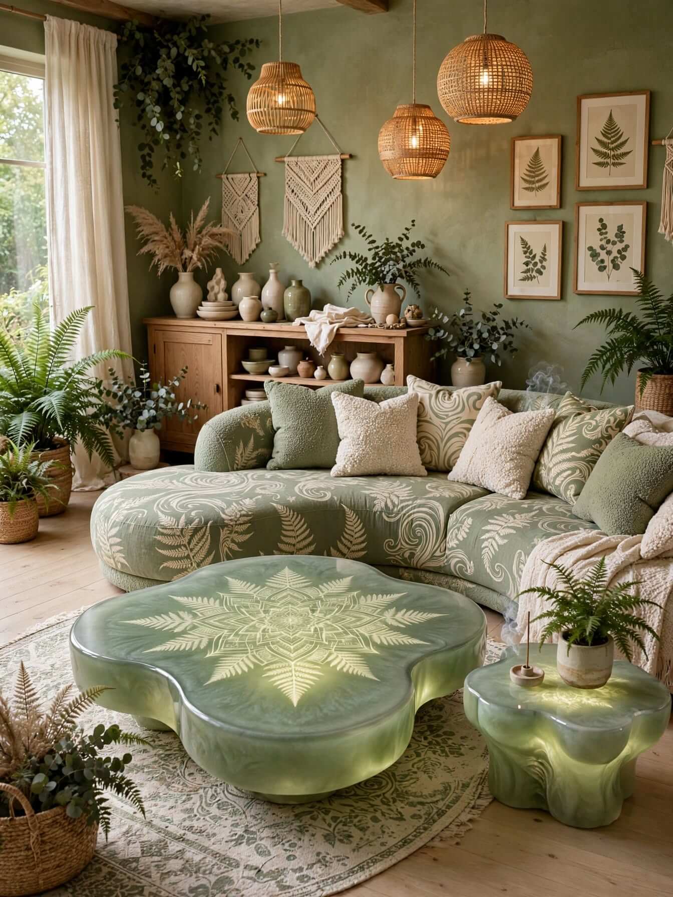 Bohemian Living Room Ideas for a Cozy, Colorful Home (26)